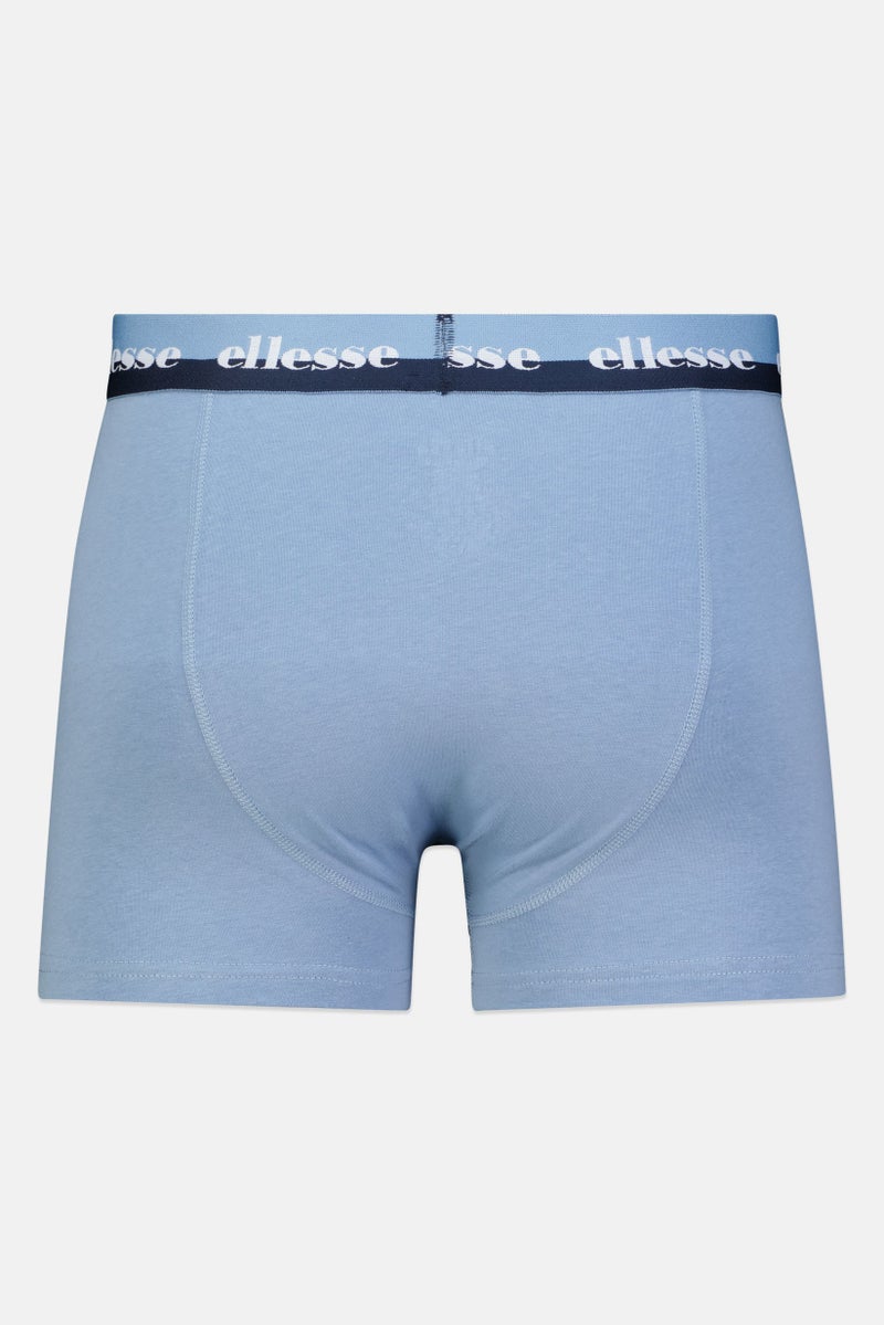 Ellesse Men 3 Pack Brand Logo Boxer Briefs, Multicolor - Image 2